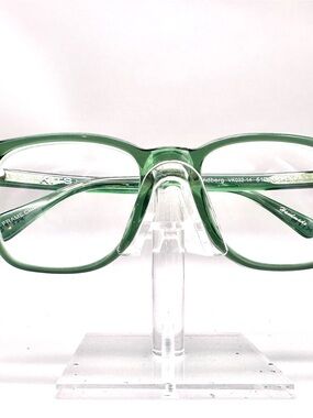 KITS by Vasuma Lindberg Green Square Eyeglasses Frames VK032-14 51-20-143